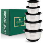 Bellemain Stainless Steel Non-Slip Mixing Bowls - Image 8