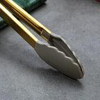Gold Cooking Tongs, Berglander Heavy Duty Food Tongs - Image 4