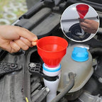 3 Pack Automotive Oil Funnel Set, Wide Mouth Fuel Funnels - Image 6