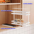 Mustorn 2 Pack Pull Out Spice Rack Organizer - Image 7