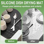 Silicone Drying Mat, Heat-Resistant, Eco-friendly, Hygienic Drying Pad - Image 5