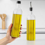 Zulay Olive Oil Dispenser For Kitchen, Glass Oil Container - Image 3
