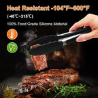 Premium Stainless Steel Heat Resistant Kitchen Tongs - Image 3