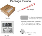 Digital Timer Waterproof Shower Timer Shower Clock Bathroom Kitchen Timer - Image 7