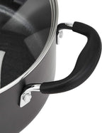 Amazon Basics Hard Anodized Non-Stick 12-Piece Cookware Set, Pans and Utensils - Image 5