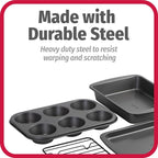GoodCook 4-Piece Nonstick Steel Toaster Oven Set - Image 6