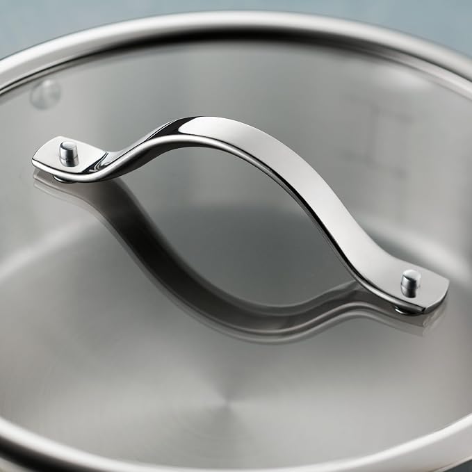 Tramontina Tempo Tri-Ply Base Stainless Steel 3.5-Quart Saute Pan - Image 7