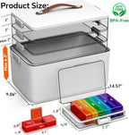 CTIME 4-Tier XL Medicine Organizer - Image 4