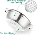 Colander for Kitchen Microporous, 5QT Strainer - Image 4
