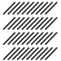 MECCANIXITY 120Pcs Slotted Split Roll Pins 3/50 Inch Dia. 4/5 Inch Length 65Mn by MECCANIXITY