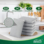 HOMEXCEL All-Purpose Sponge Pads 12PK, Non-Scratch Dish Sponges Safe - Image 5