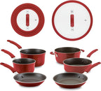 Rachael Ray Cook + Create Nonstick Cookware/Pots and Pan Set, 10 Piece - Image 14