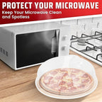 Flexzion 10.5 Inch Microwave Splatter Cover - Image 2