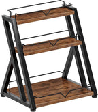 HOOBRO 3-Tier Kitchen Spice Rack, Kitchen Countertop Shelf, Desk Shelf Organizer by HOOBRO