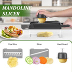 HomeHacks Vegetable Chopper Vegetable Cutter, 12 in 1 Kitchen Gadget, Onion - Image 4