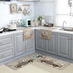 Fourluoo 10 Pcs Flower Basket Farmhouse Kitchen Decor Set Dish Towels Kitchen - Image 4