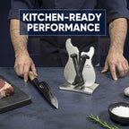 VQ-5 Professional Knife Sharpener | 3-Action Streamlined Guitar Design - Image 7