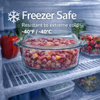 Ums 3.3 Quart Glass Casserole Dish - Image 8