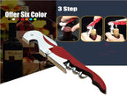 Professional Waiter Corkscrew Wine Openers Set, Heavy Duty Stainless Steel - Image 7