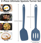 Coukre 2 Pack Silicone Spatula Set, High Heat Resistant, BPA Free Kitchen - Image 6