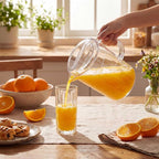 Tessco for you 12 Pcs Plastic Pitchers 60 Ounce Clear Restaurant Jug Large - Image 5