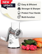Geedel Rotary Cheese Grater Cheese Shredder - Image 5
