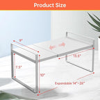 Adjustable Kitchen Shelf Organizer 9", Heavy-Duty Cabinet Shelves - Image 6