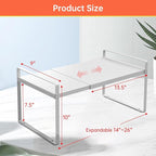 Expandable Cabinet Shelf Organizer Rack 9 inch, Pantry Organizer Lengthen from - Image 4