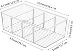 Vtopmart 6 Pack Food Storage Organizer Bins, Cabinet Organization and Storage - Image 2