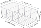 Vtopmart 2 Pack Food Storage Organizer Bins, Cabinet Organization and Storage - Image 3