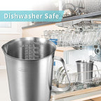 Newness Measuring Cup, Stainless Steel Measuring Cup - Image 5
