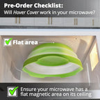 HOVER COVER Magnetic Microwave Splatter Cover - Image 3