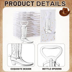 Hortsun 36 Sets Cowboy Boot Bottle Openers Baby Shower Bottle Opener Favors - Image 3