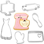 Baking Cookie Cutter 8 Piece Set from The Cookie Cutter Shop by TheCookieCutterShop