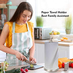 Kalitro Paper Towel Holder Countertop, Standing Paper Towel Roll Holder - Image 8