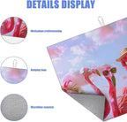 Spring Summer Flamingo Dish Drying Mat - Image 3
