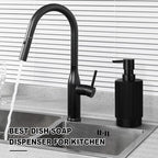 VIMERPA Black Soap Dispenser, 11 fl oz Hand Soap Dispensers - Image 6