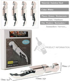 Professional Waiter Corkscrew Wine Openers Set, Heavy Duty Stainless Steel - Image 2