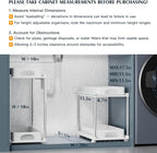 VERIFOST 2 Pack Under Sink Organizers and Storage, Double Sliding Kitchen - Image 6