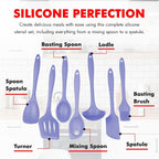 Chef Craft - Premium Silicone Kitchen Tools and Utensils Set, Non-Scratch - Image 4