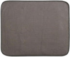 InterDesign iDry Large Kitchen Countertop Absorbent Dish Drying Mat, Mocha/Ivory - Image 3