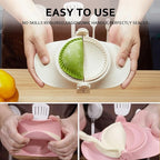 Empanada Maker Press, 6-Inch Extra Large Dumpling Maker Set - Image 3