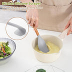 Wooden Spoons for Cooking, Acacia Wood Spoon Wooden Utensils Set, Non-Stick - Image 3