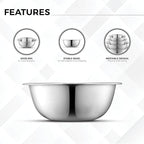 AVADOR Premium Stainless Steel Mixing Bowls, Space Saving - Image 4