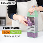 Urbanstrive Cheese Grater With Container, Professional Cheese Grater with Handle - Image 5
