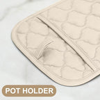 Oven Mitts Pot Holders Sets/Kitchen Towels and Dishcloths, Oven Gloves Kitchen - Image 4