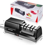 Enutogo Knife Sharpener, Professional 2-Stages Eleltric Knife Sharpeners - Image 6