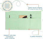 MEEMA Chef Waist Apron Cotton Fabric |Washable & Breathable Waitress & Server - Image 4