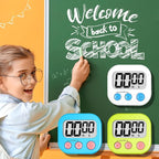 ZILLEEN 12 Pack Kitchen Timers for Cooking Digital Classroom Timers for - Image 6