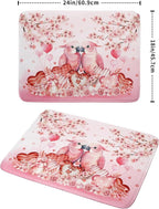 Red Bird Dish Drying Mat Large Absorbent Microfiber Dish Drying Pad - Image 2